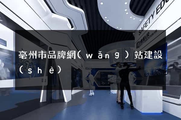 亳州市品牌網(wǎng)站建設(shè)