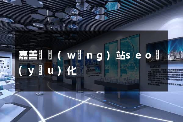 嘉善縣網(wǎng)站seo優(yōu)化