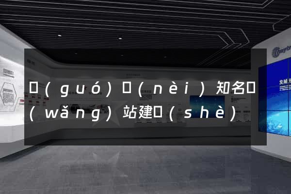 國(guó)內(nèi)知名網(wǎng)站建設(shè)