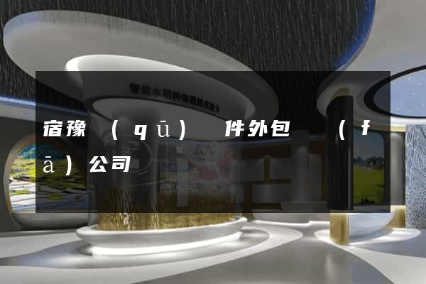 宿豫區(qū)軟件外包開發(fā)公司