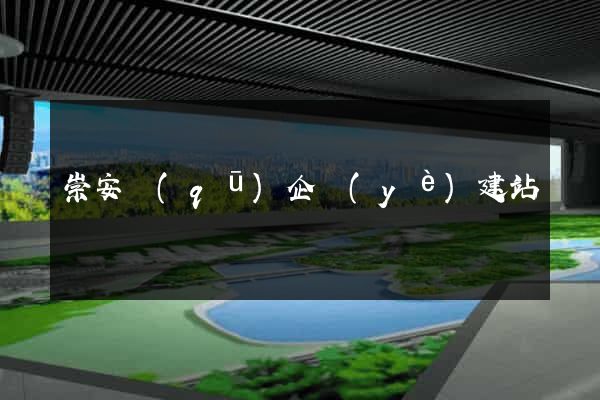 崇安區(qū)企業(yè)建站