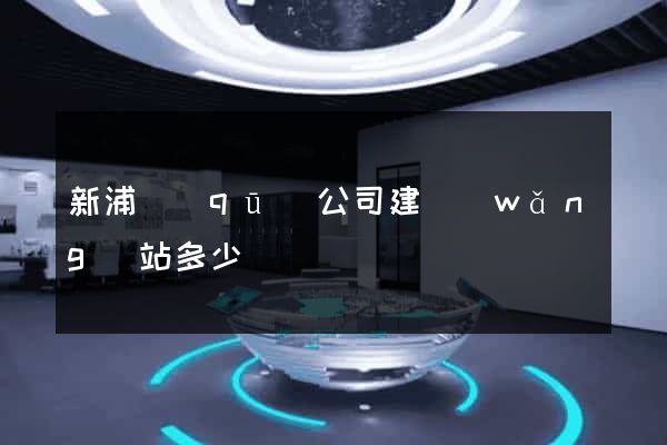 新浦區(qū)公司建網(wǎng)站多少錢