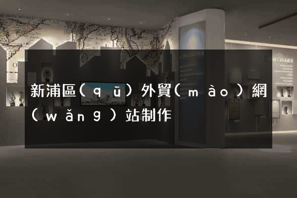 新浦區(qū)外貿(mào)網(wǎng)站制作