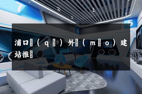 浦口區(qū)外貿(mào)建站推廣