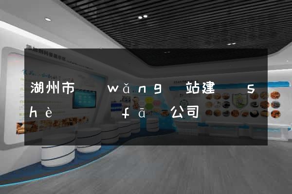 湖州市網(wǎng)站建設(shè)開發(fā)公司