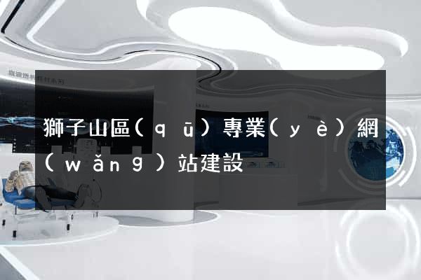 獅子山區(qū)專業(yè)網(wǎng)站建設