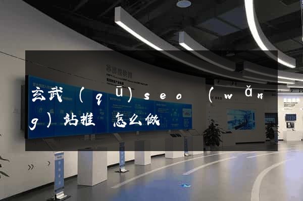 玄武區(qū)seo網(wǎng)站推廣怎么做