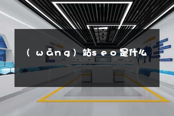 網(wǎng)站seo是什么
