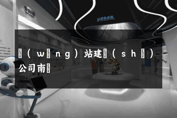 網(wǎng)站建設(shè)公司南寧