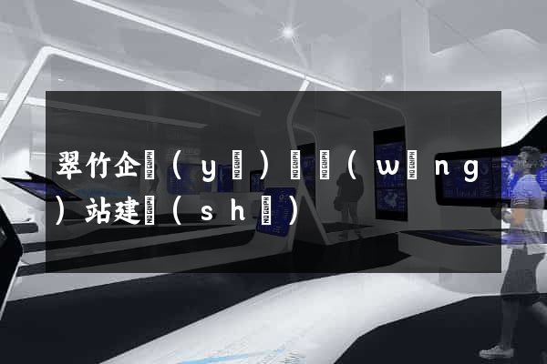 翠竹企業(yè)類網(wǎng)站建設(shè)