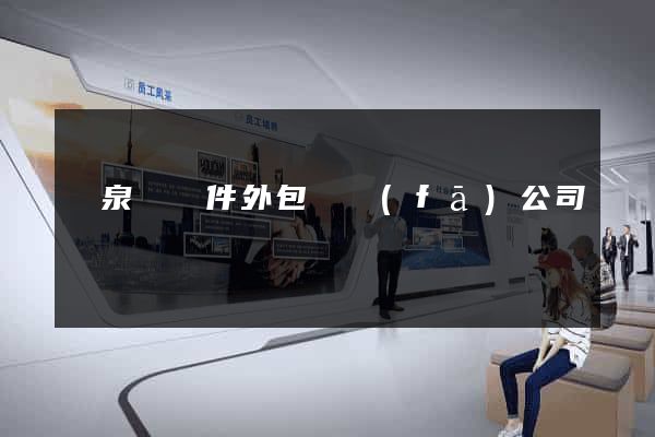 臨泉縣軟件外包開發(fā)公司