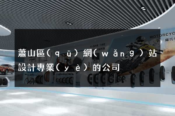 蕭山區(qū)網(wǎng)站設計專業(yè)的公司