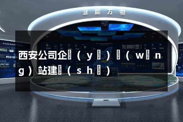 西安公司企業(yè)網(wǎng)站建設(shè)