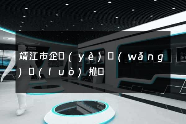 靖江市企業(yè)網(wǎng)絡(luò)推廣